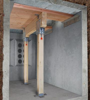 Avr Adjustable Vault Reinforcement Laminated Wood Systems Engineered Wood Structures Pole Management